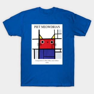 Meowdrian T-Shirt